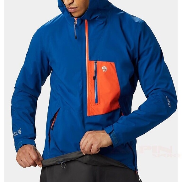 Mountain Hardwear Blue and Red Jacket - Picture 3 of 4